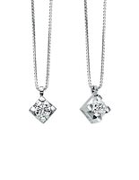 Collana Recarlo Donna Punto Luce in Oro Diamante 0.18 Ct XB 350/018 - XB 350/018